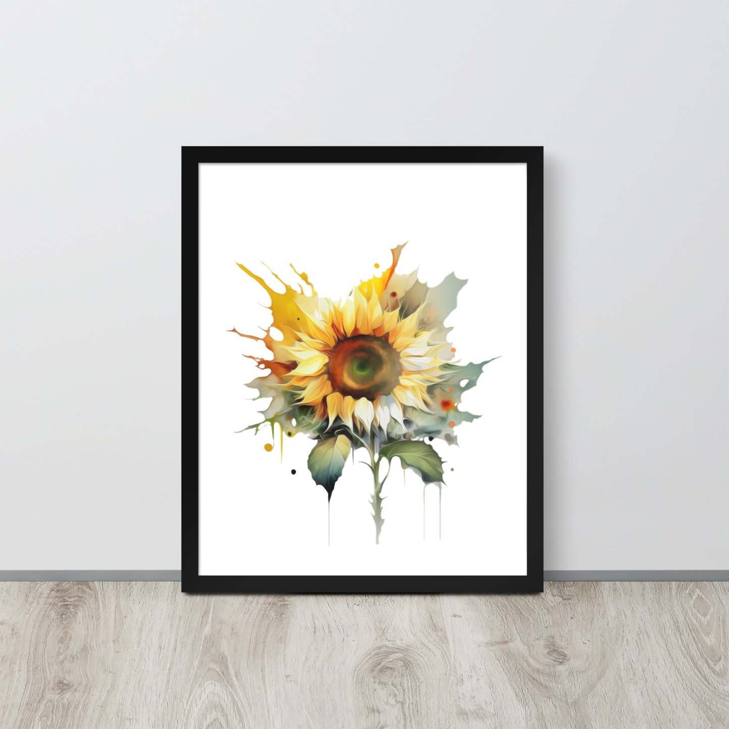 Sunflower Framed Poster