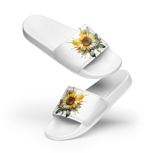 Sunflower Women's slides