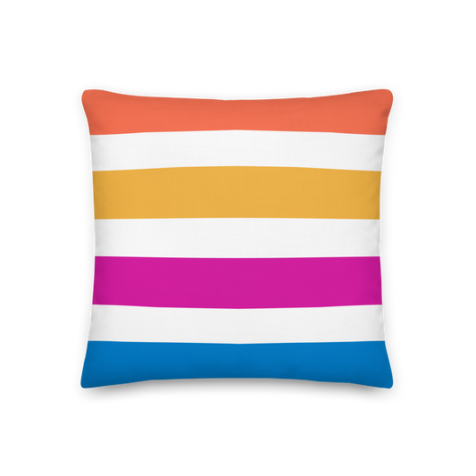 2 in 1 Stripes Pillow
