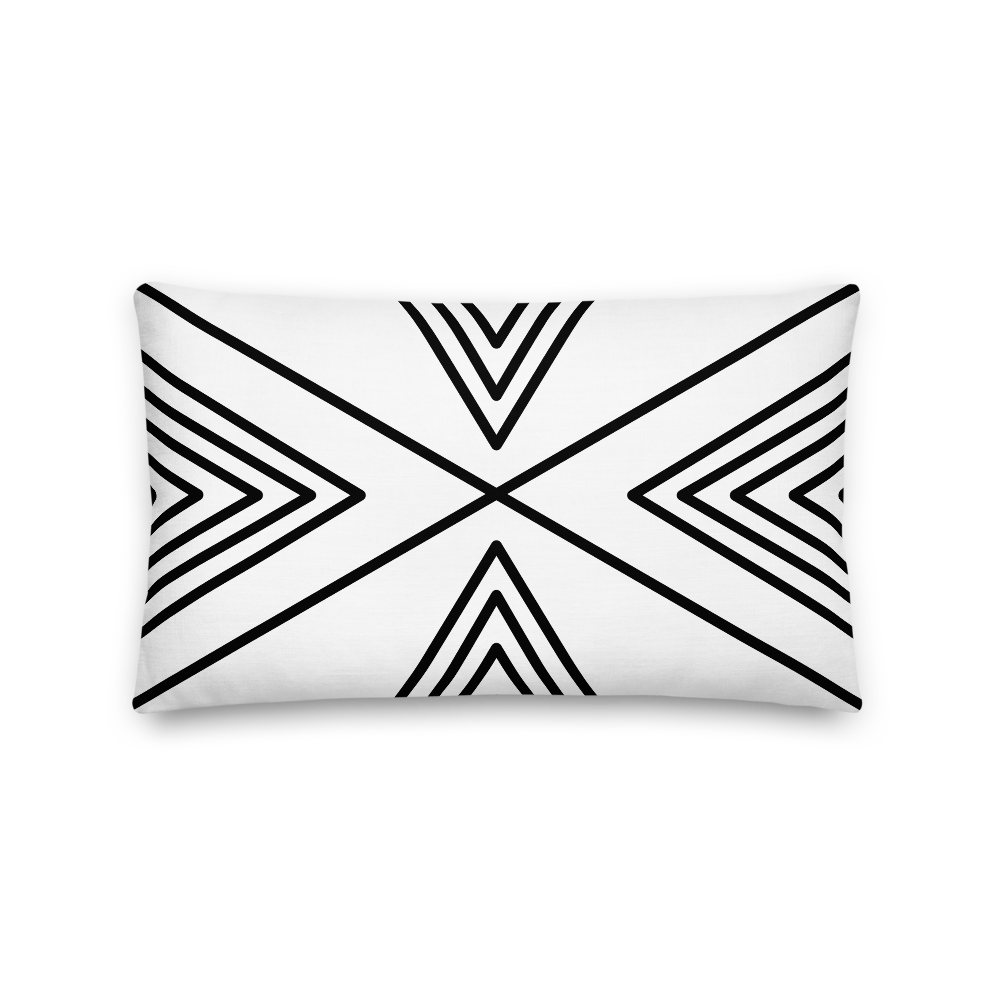 Tribal clearance lumbar pillow