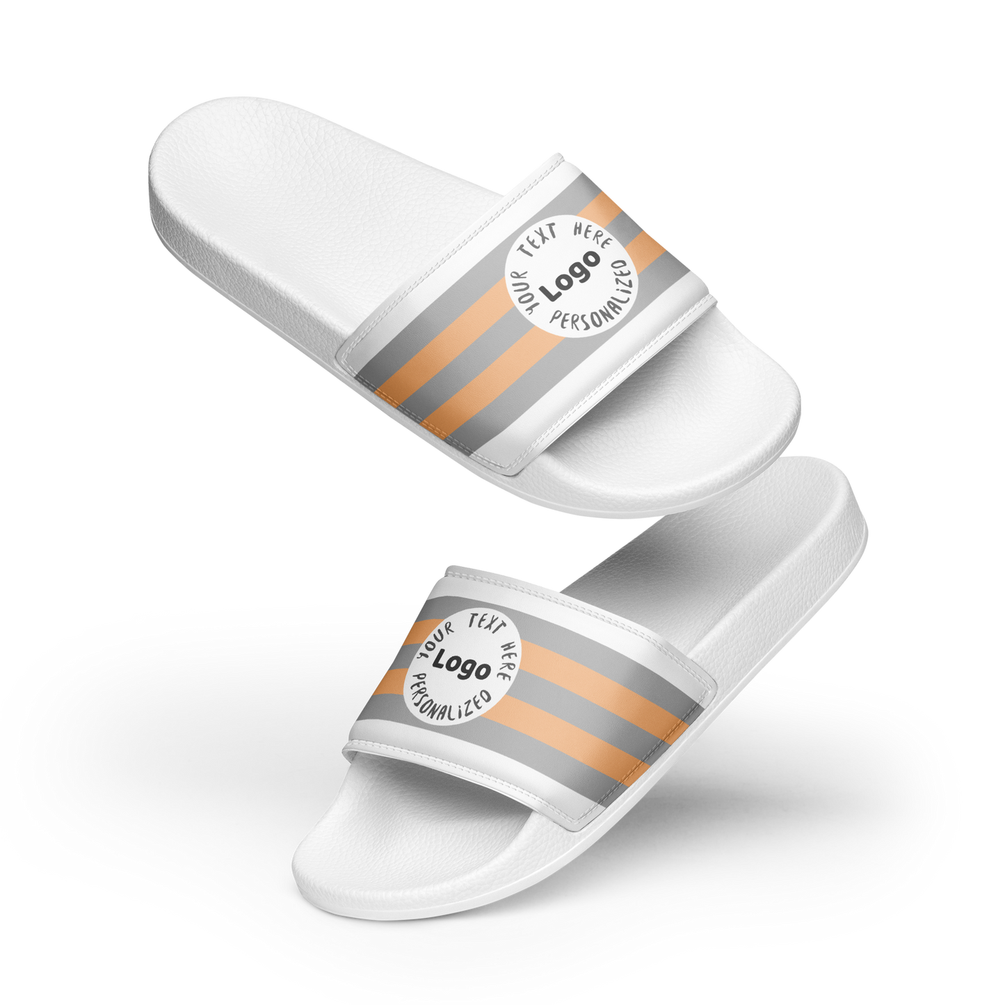 Your logo Men’s slides