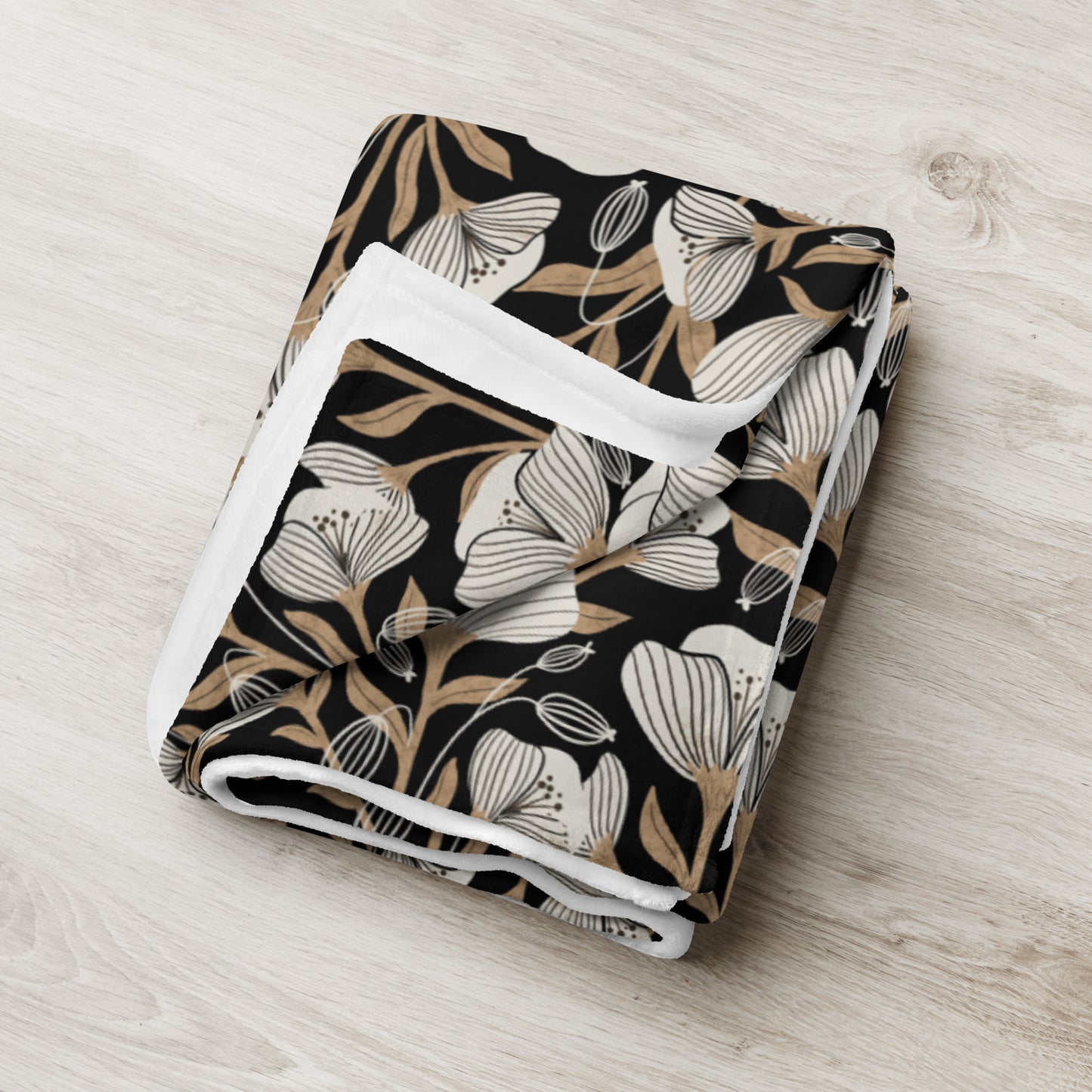 Poppies Throw Blanket