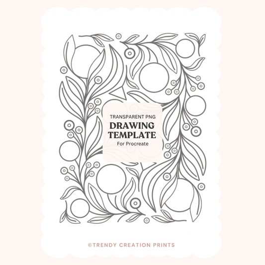 Procreate Drawing Template – Download