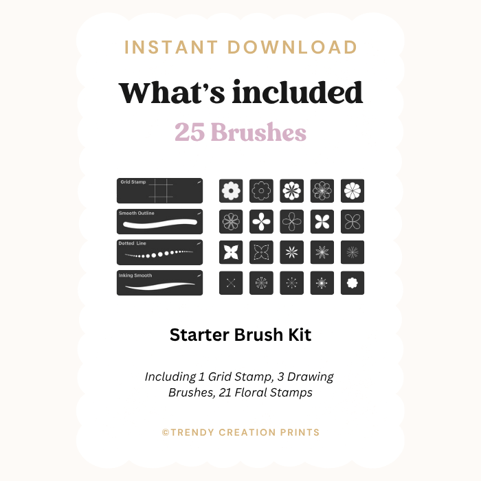 Starter Kit for Procreate Designers – Instant Digital Download