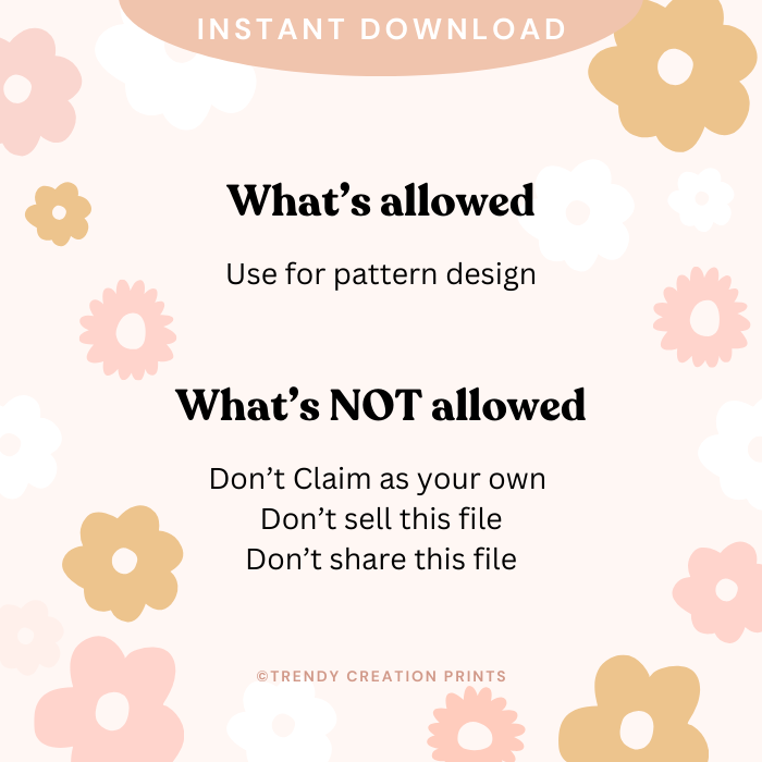 Pattern Design Template for Procreate – Pdf Guide, Instant Digital Download