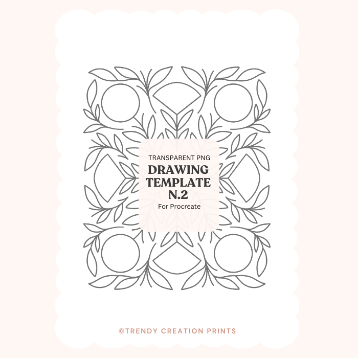 Procreate Drawing Template N2 – Download