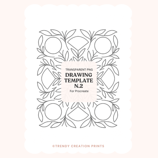 Procreate Drawing Template N2 – Download
