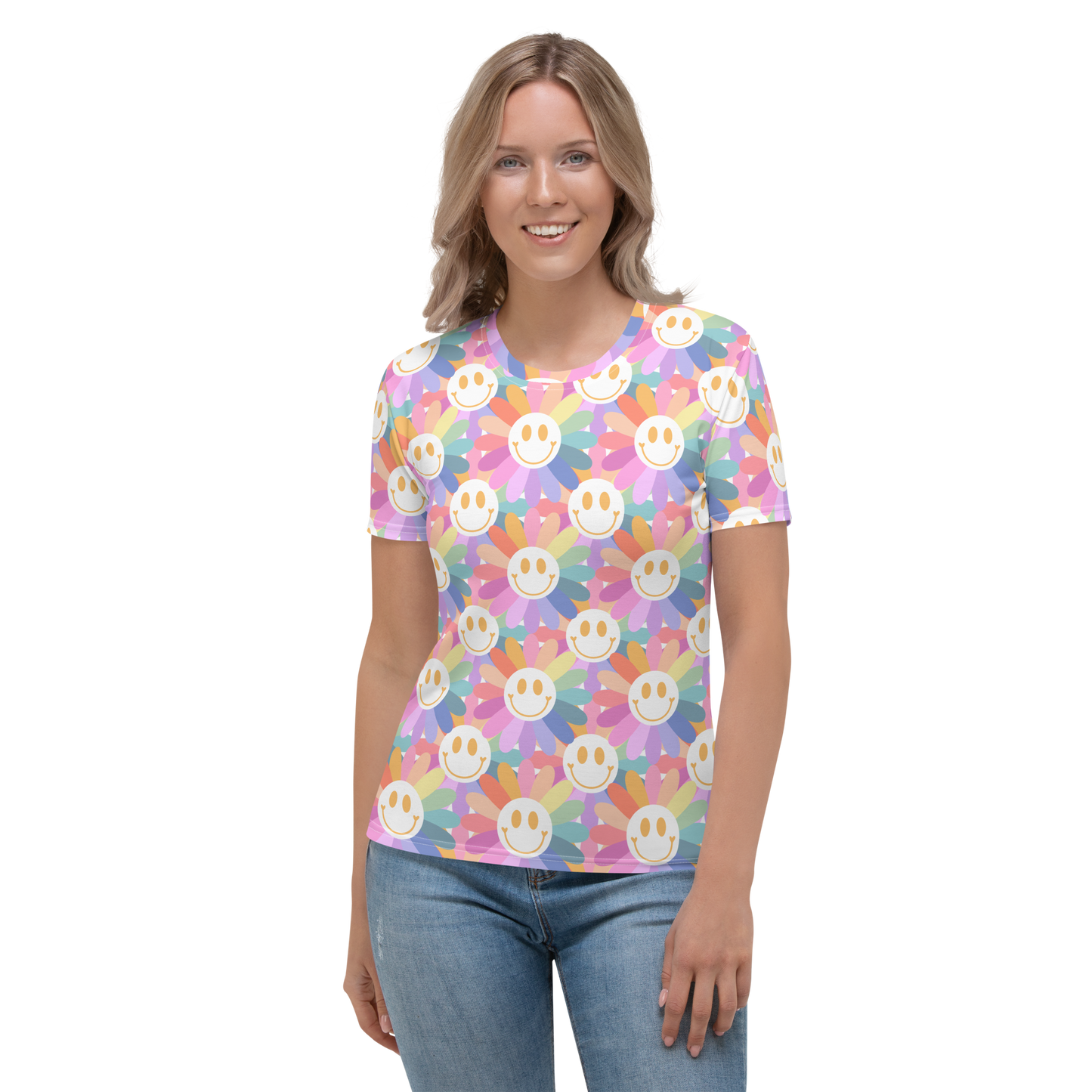 Rainbow Flower Women's T-shirt