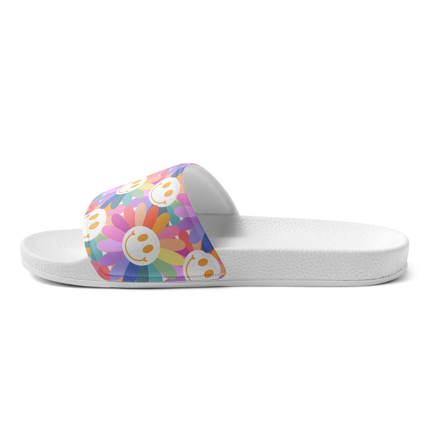 Rainbow Flower Women's slides