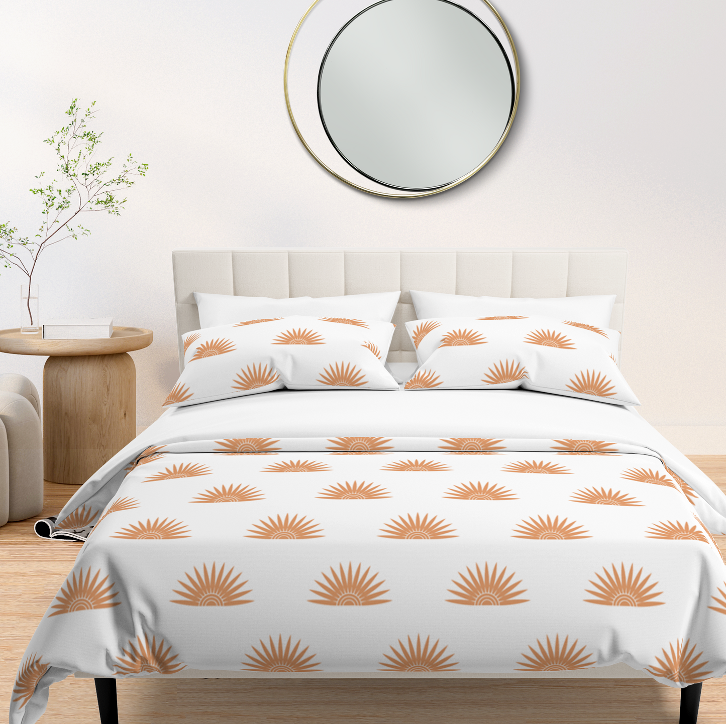 Palmetto Sun Rainbow© Duvet Covet Set Boho