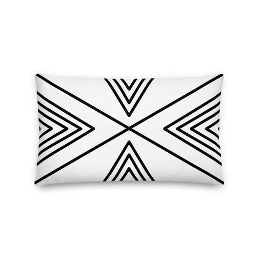 Decorative Tribal Lumbar Pillow