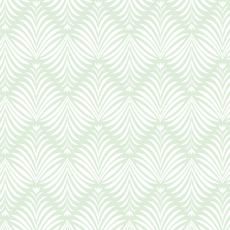 Lime Cleo Botanical Chevron© 3-Piece Duvet Cover Set