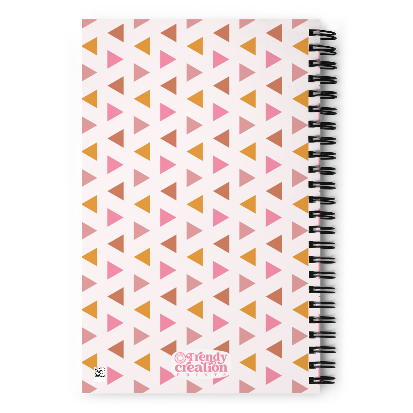 Triangles Spiral Notebook