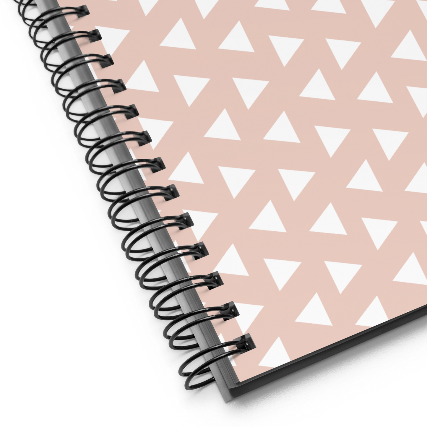 Triangle Spiral Notebook, Dogwood
